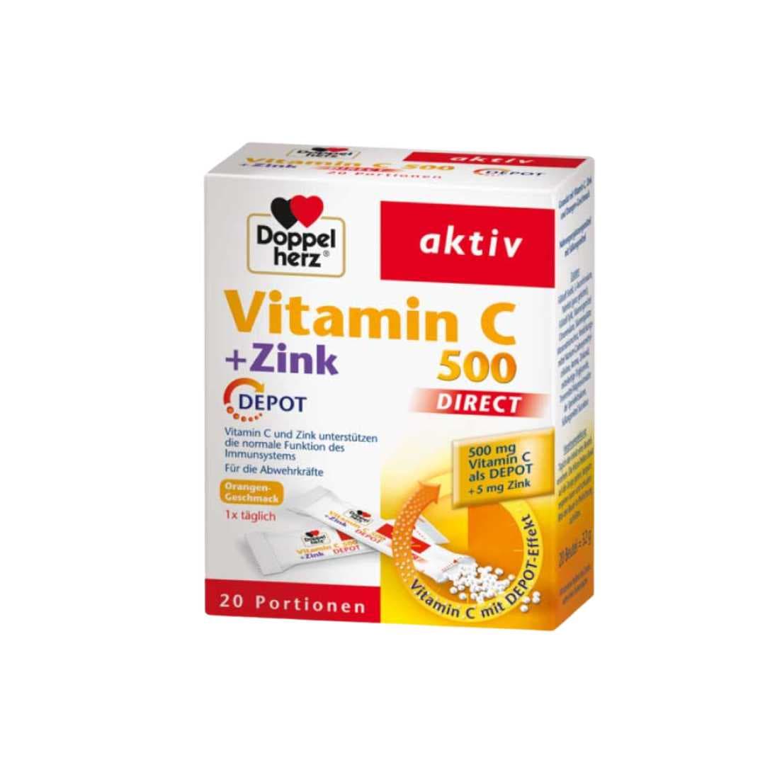 Doppelherz Vitaminë C Zink