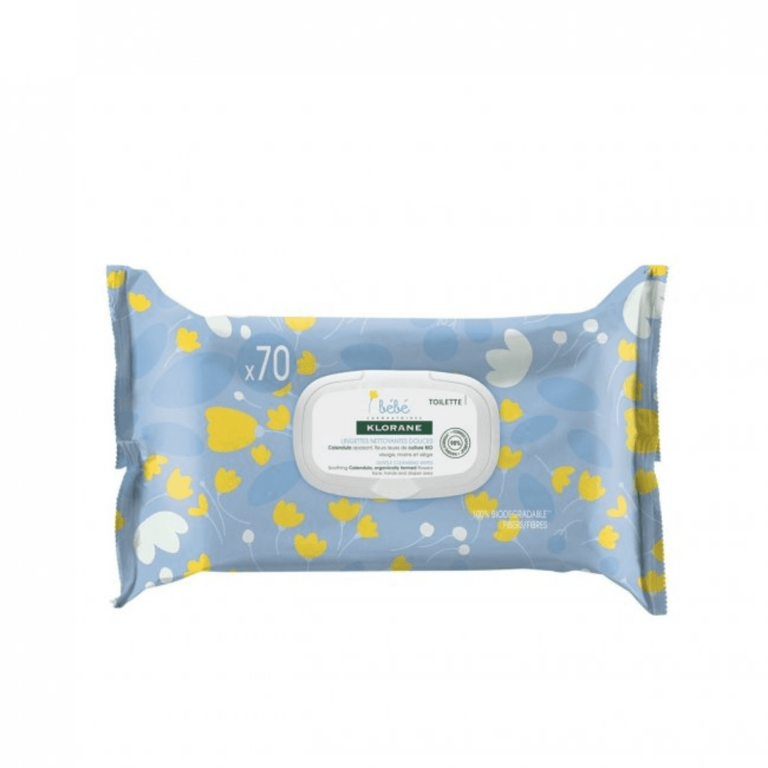 Klorane Bebe Gentle Baby Wipes