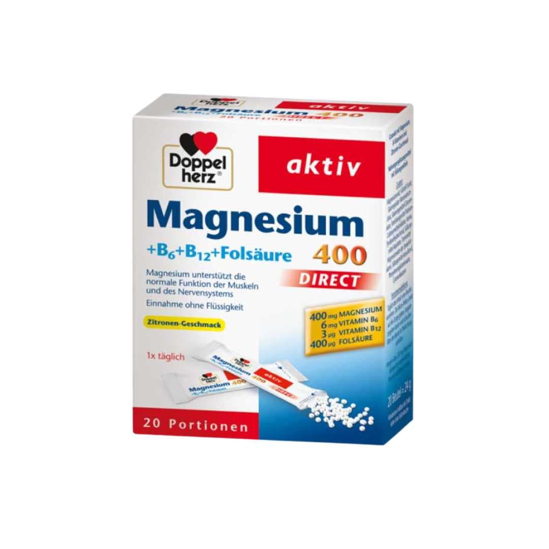 Doppelherz Magnez 400 B vitamina