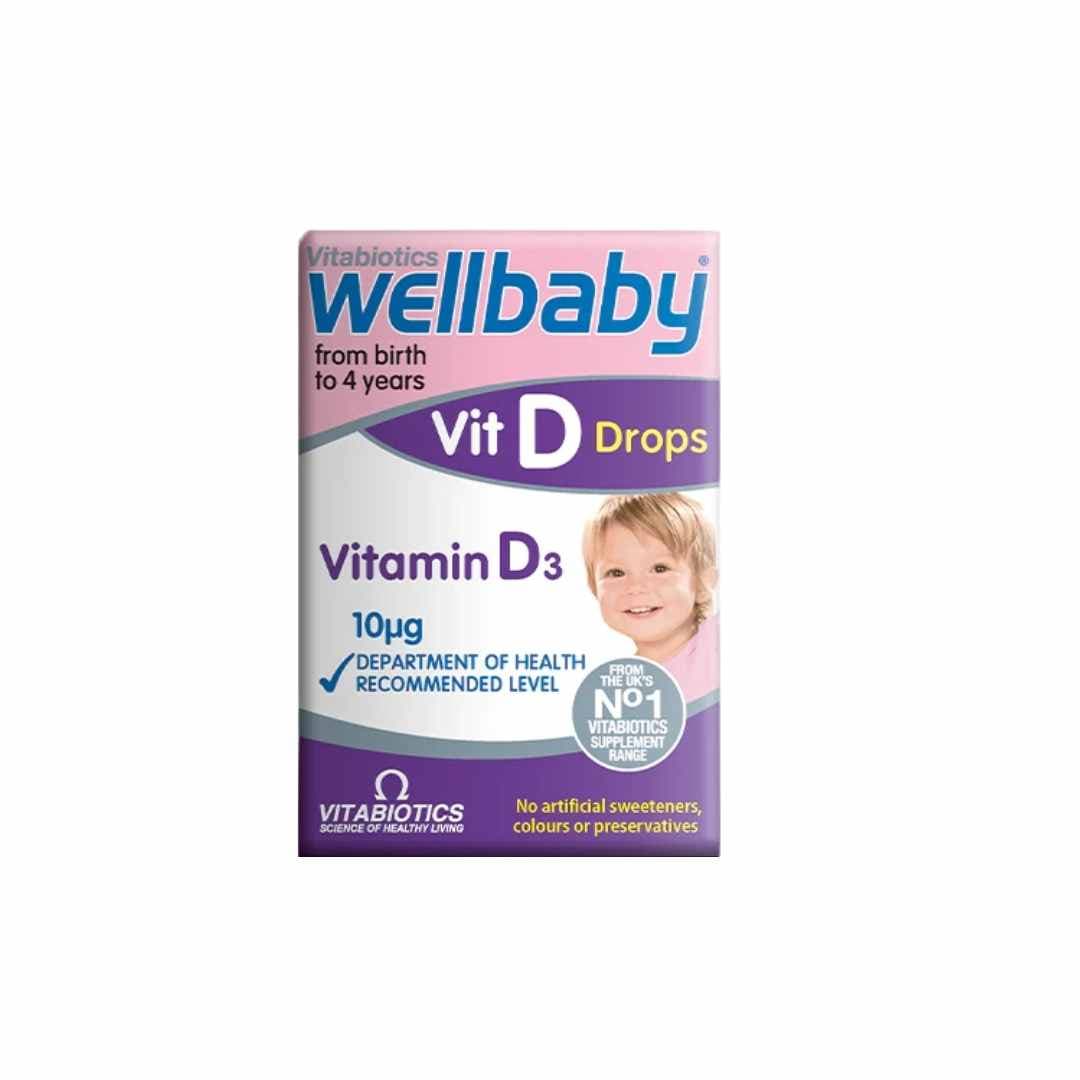 Vitabiotics Wellbaby Vitamin D Drops