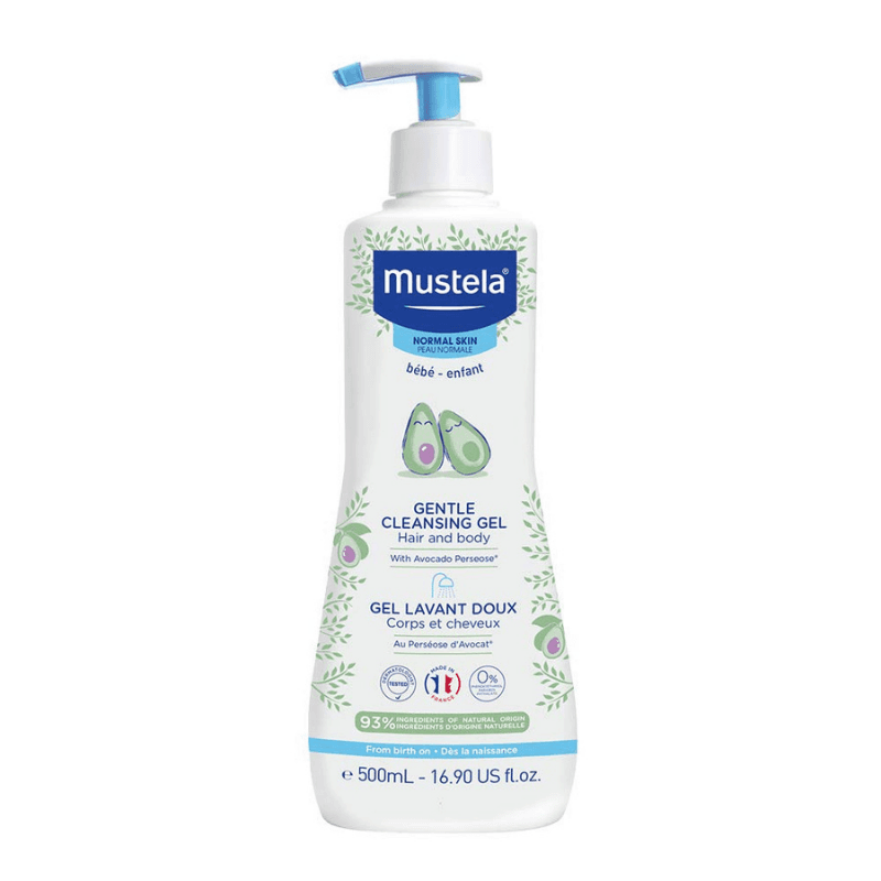 Mustela gentle cleansing gel for hair and body