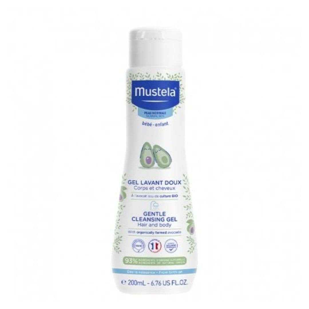 Mustela gentle cleansing gel for hair and body