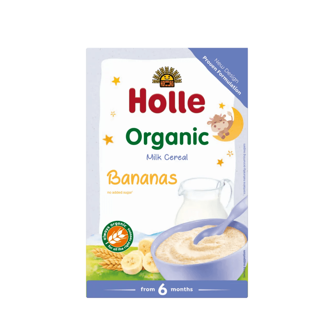 Holle Organic Milk Cereal with Bananas Good Night 6m+