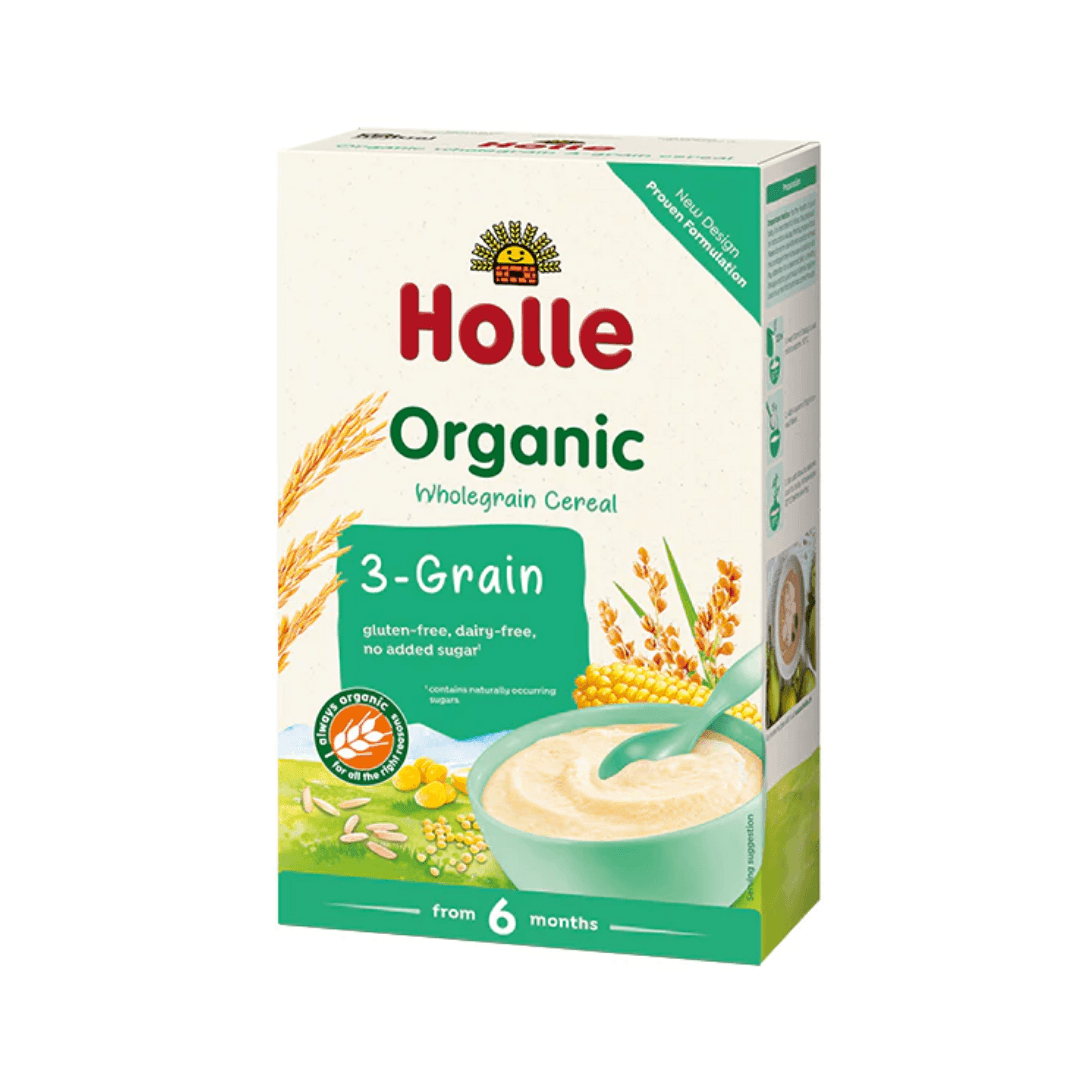 Holle Organic 3-Grain Porridge 6m+