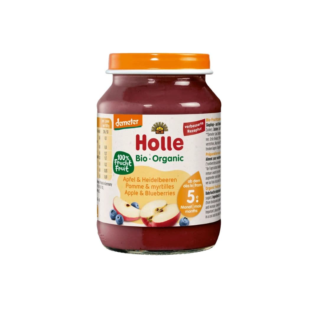 Holle Apple and Bilberry 5m+ Demeter