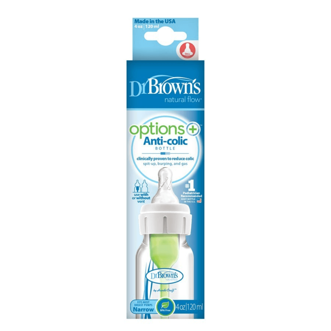 Dr.Brown’s Options plastic bottle narrow-neck  0m+