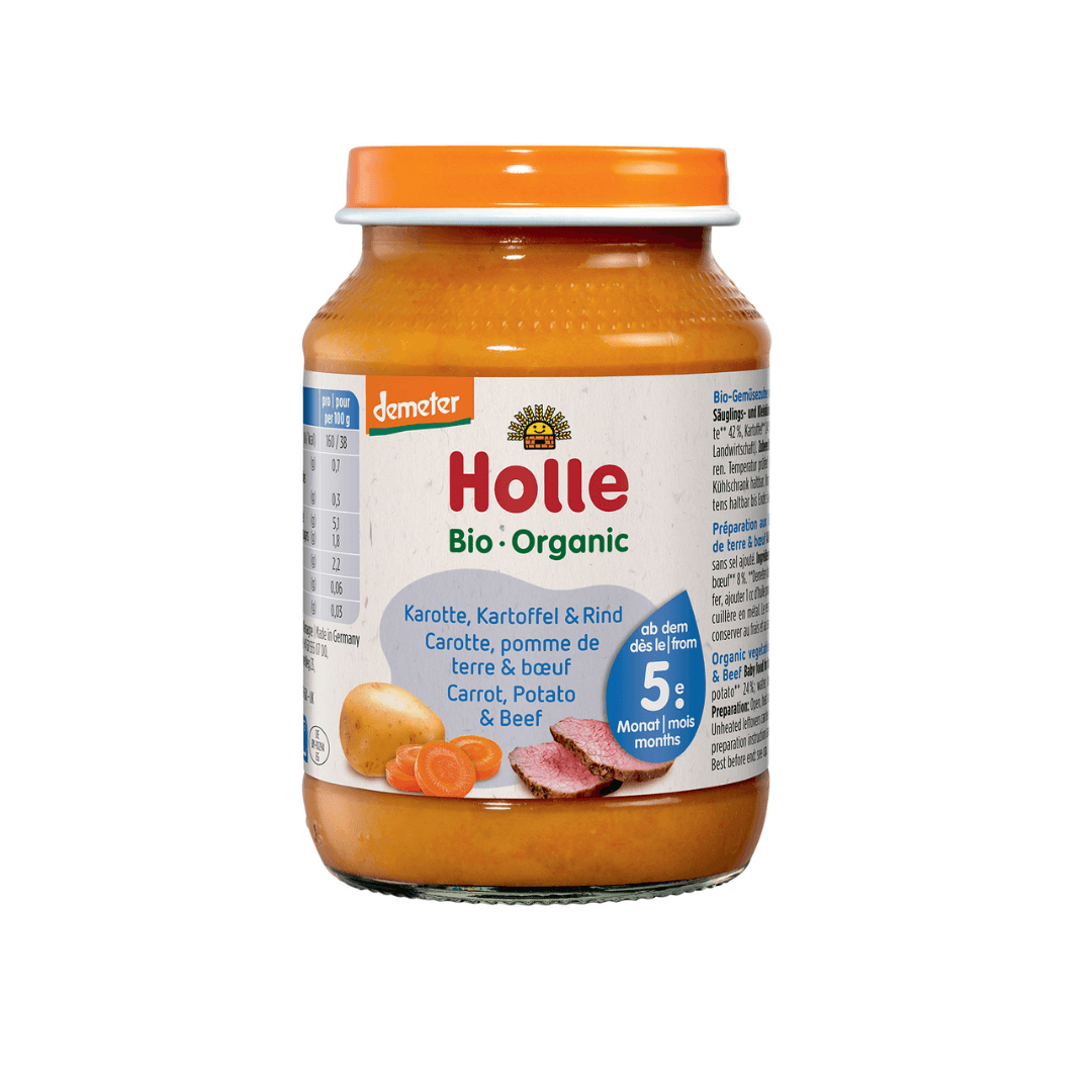 Holle Carrots, Patatoes and Beef 5m+ Demeter