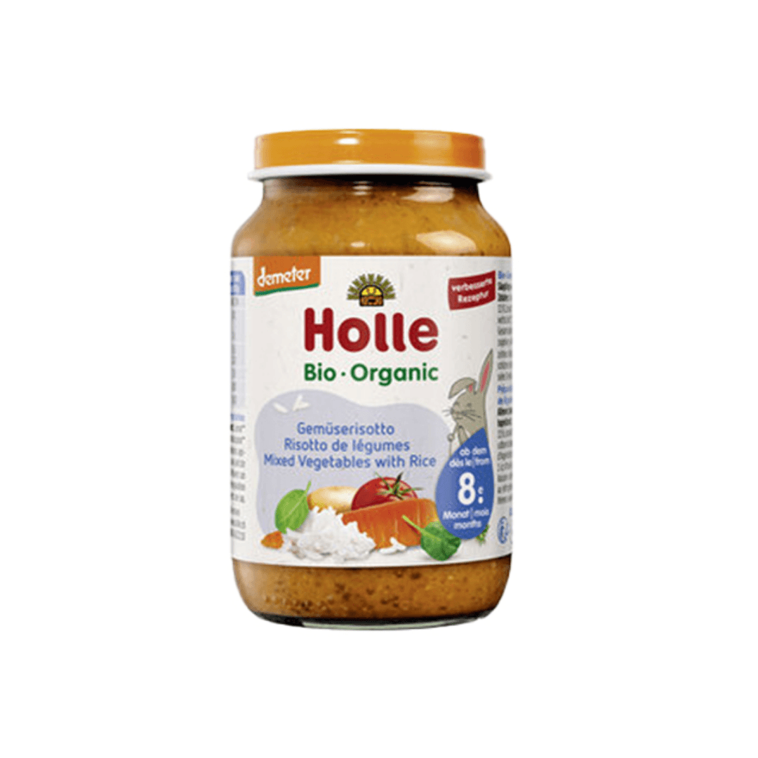 Holle Mixed Vegetables with Rice 8m+ Demeter