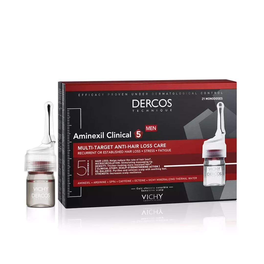 Vichy Aminexil Clinical 5 Anti-Hair Loss Treatment Man