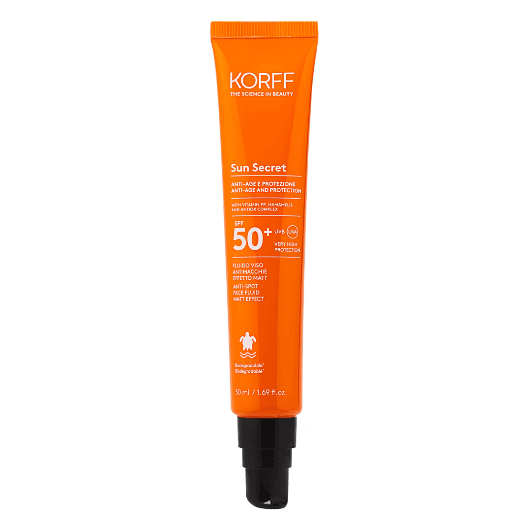 Korff Sun Secret Anti-Spot Face Fluid Matt Effect SPF 50+