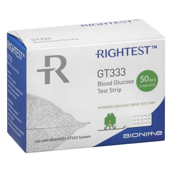 Bionime Blood Glucose Test Strips