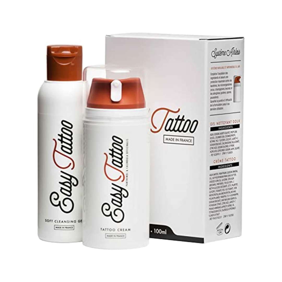 Easytattoo Aftercare Kit (soft cleansing gel+tatto cream)