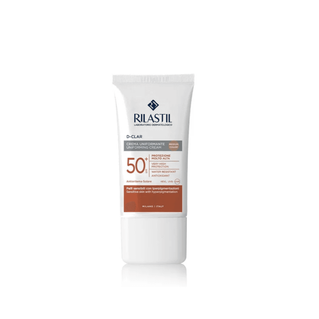 Rilastil Sun System D-CLAR SPF 50+ Crema Fotoprotettiva Medium