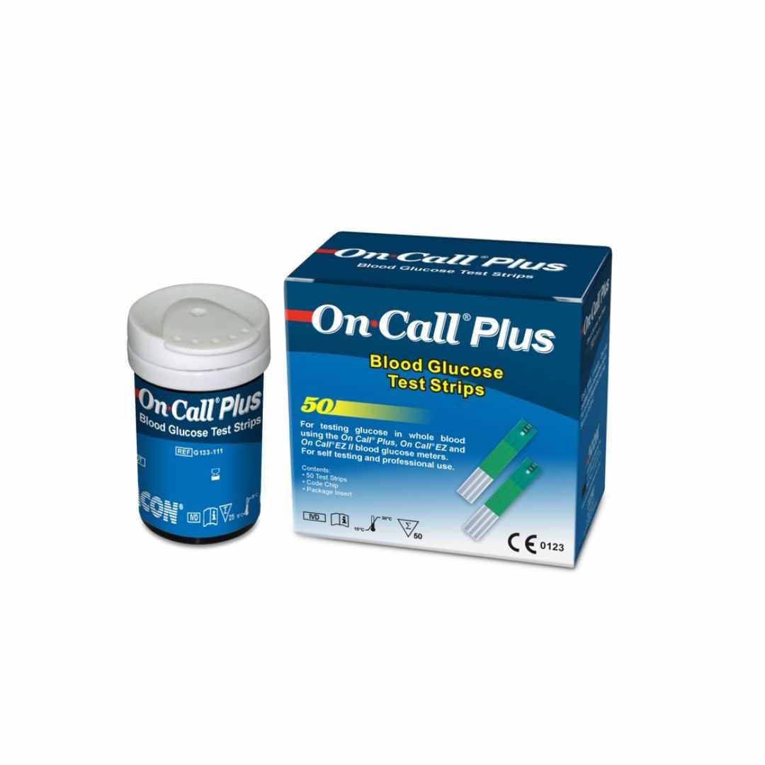 On Call Plus Blood Glucose Test Strips