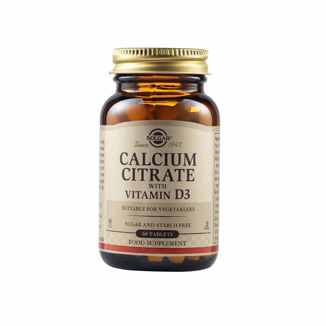 Solgar Calcium Citrate with Vitamin D3