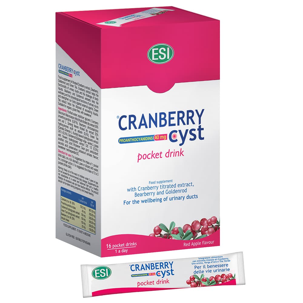 Esi Cranberry Cyst Pocket Drink