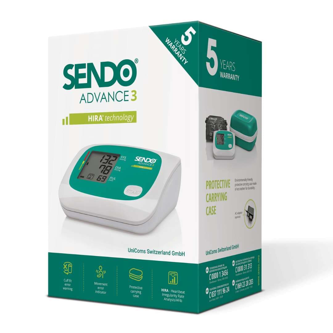 Sendo Advance 3 HIRA Technology Electronic Blood Pressure Monitor