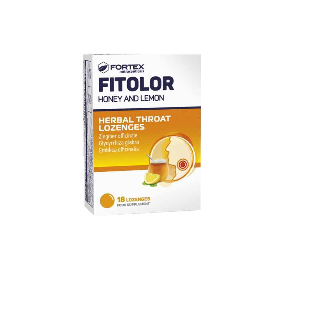 Fortex Phytolor Honey and Lemon Lozenges