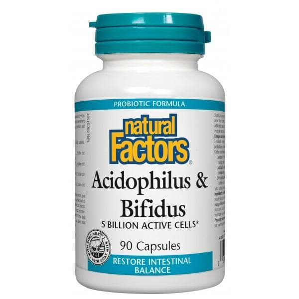 Natural Factors Acidophilus & Bifidus