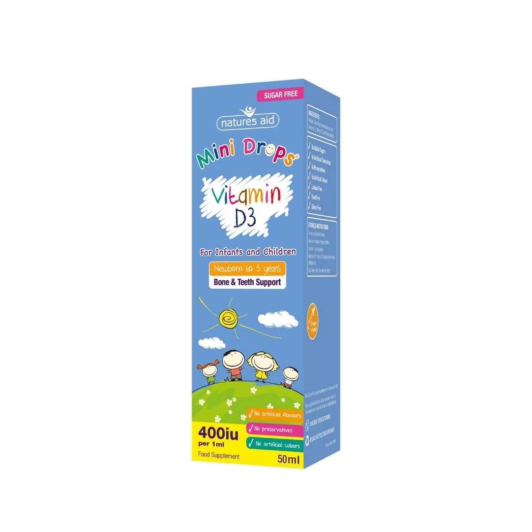 Natures Aid Mini Drops Vitamin D3