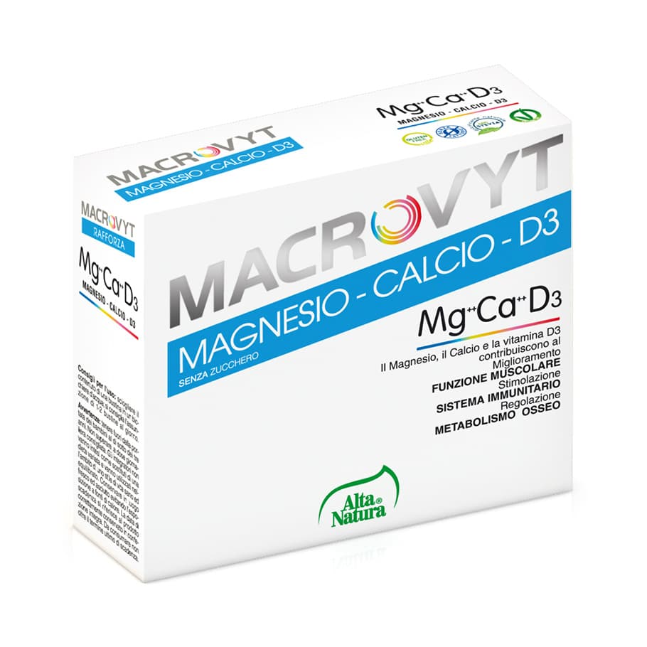 Alta Natura Macrovyt Magnesio-Calcio-D3