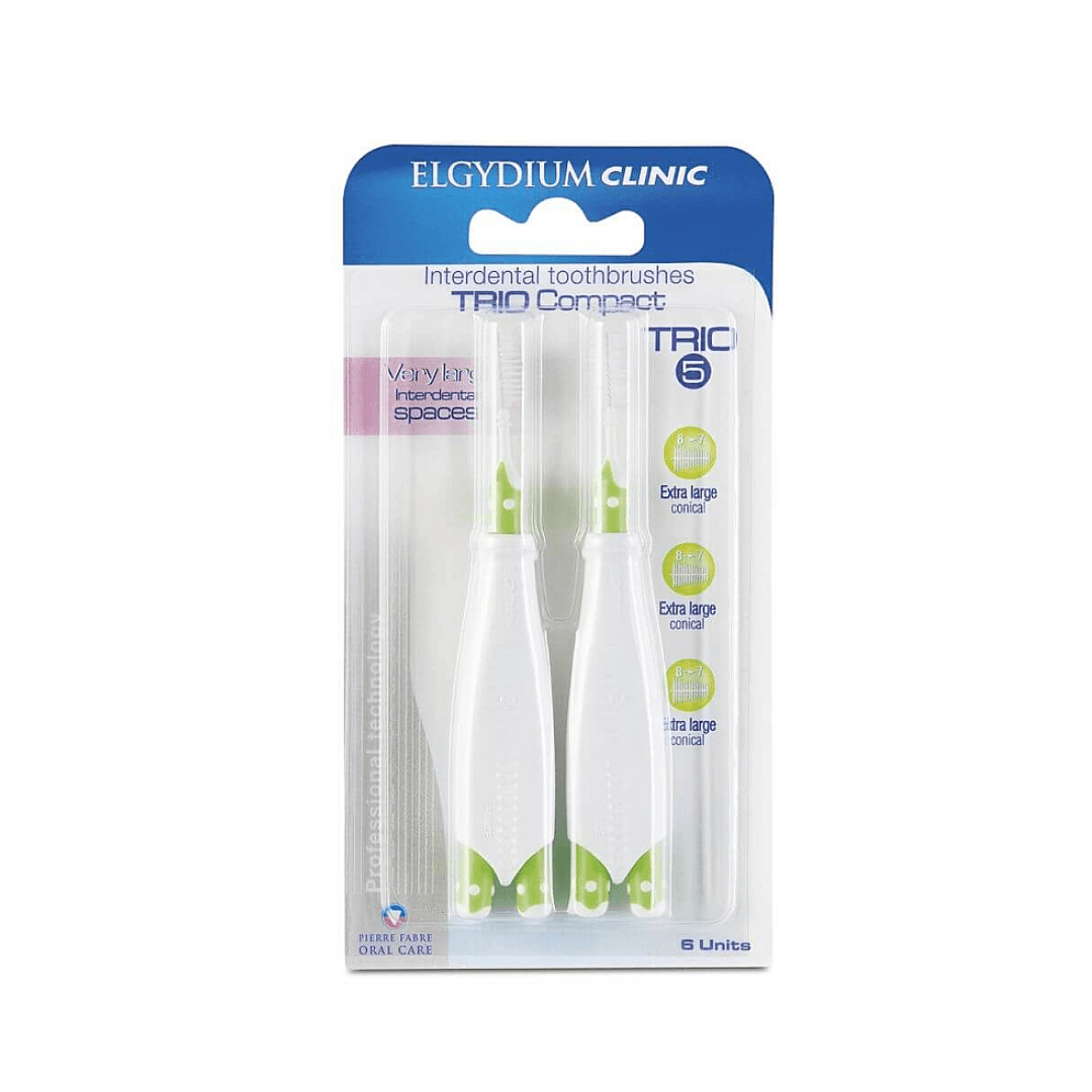 Elgydium Clinic Interdental Toothbrushes Trio Compact Extra-Large