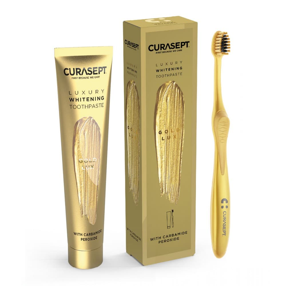 Curasept Gold Luxury Whitening Toothpaste