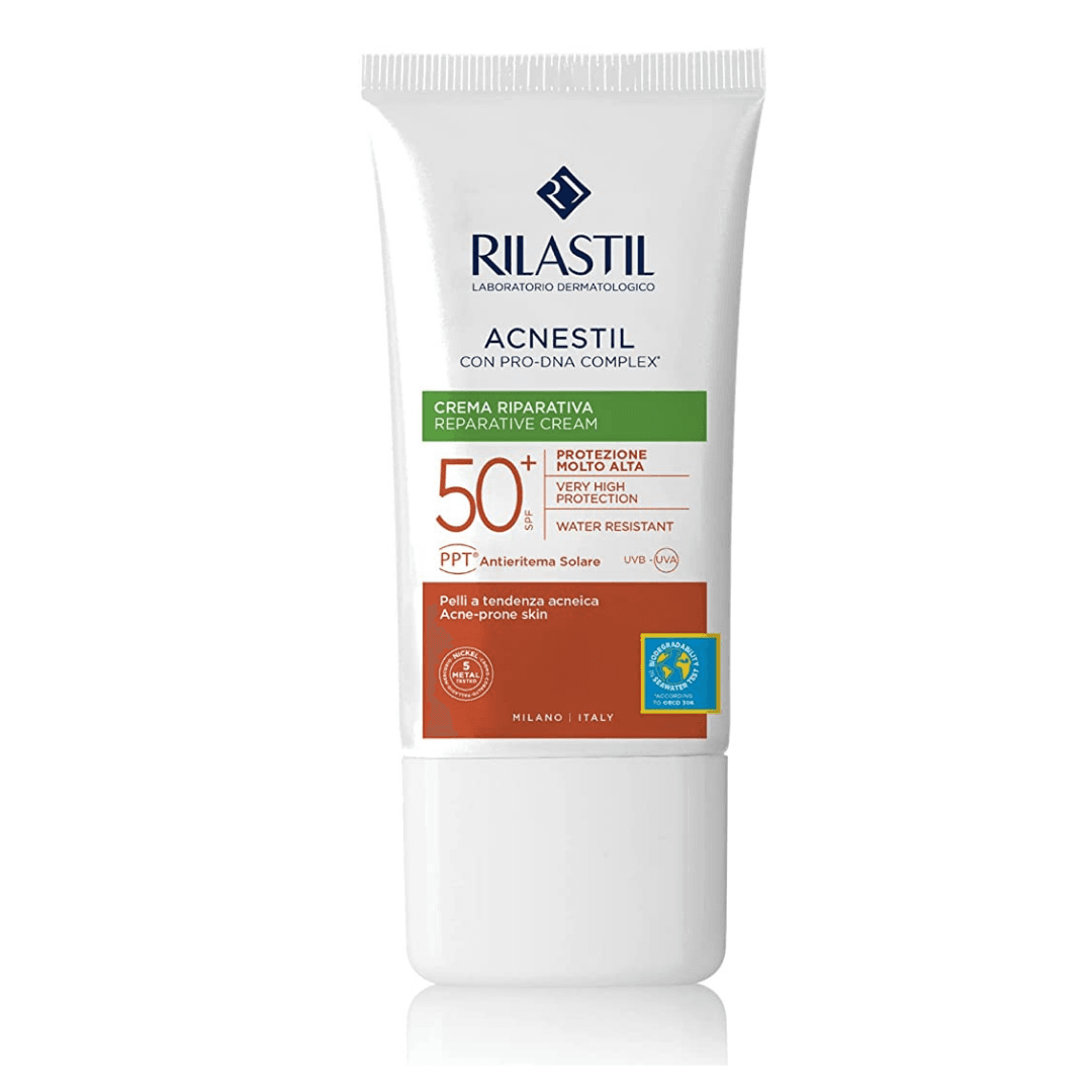 Rilastil Sun System Acnestil Sebum-Normalizing Cream SPF 50+