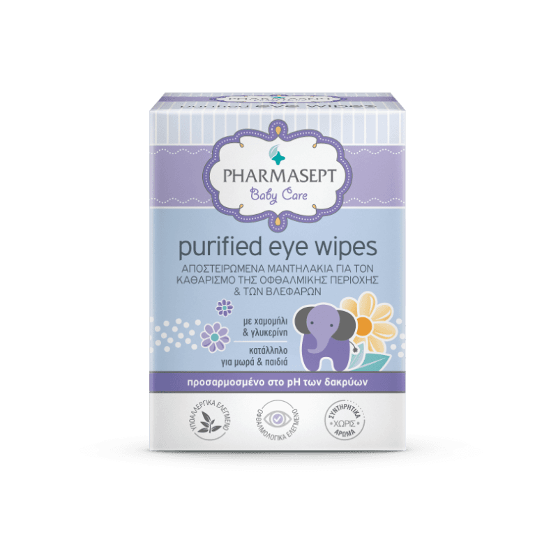 Pharmasept Purified Eye Wipes