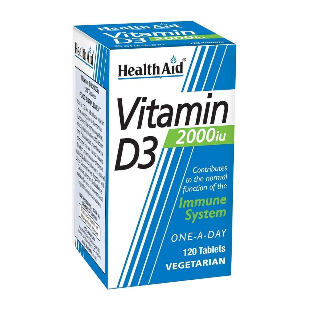 Health Aid Vitamin D3 2000 IU