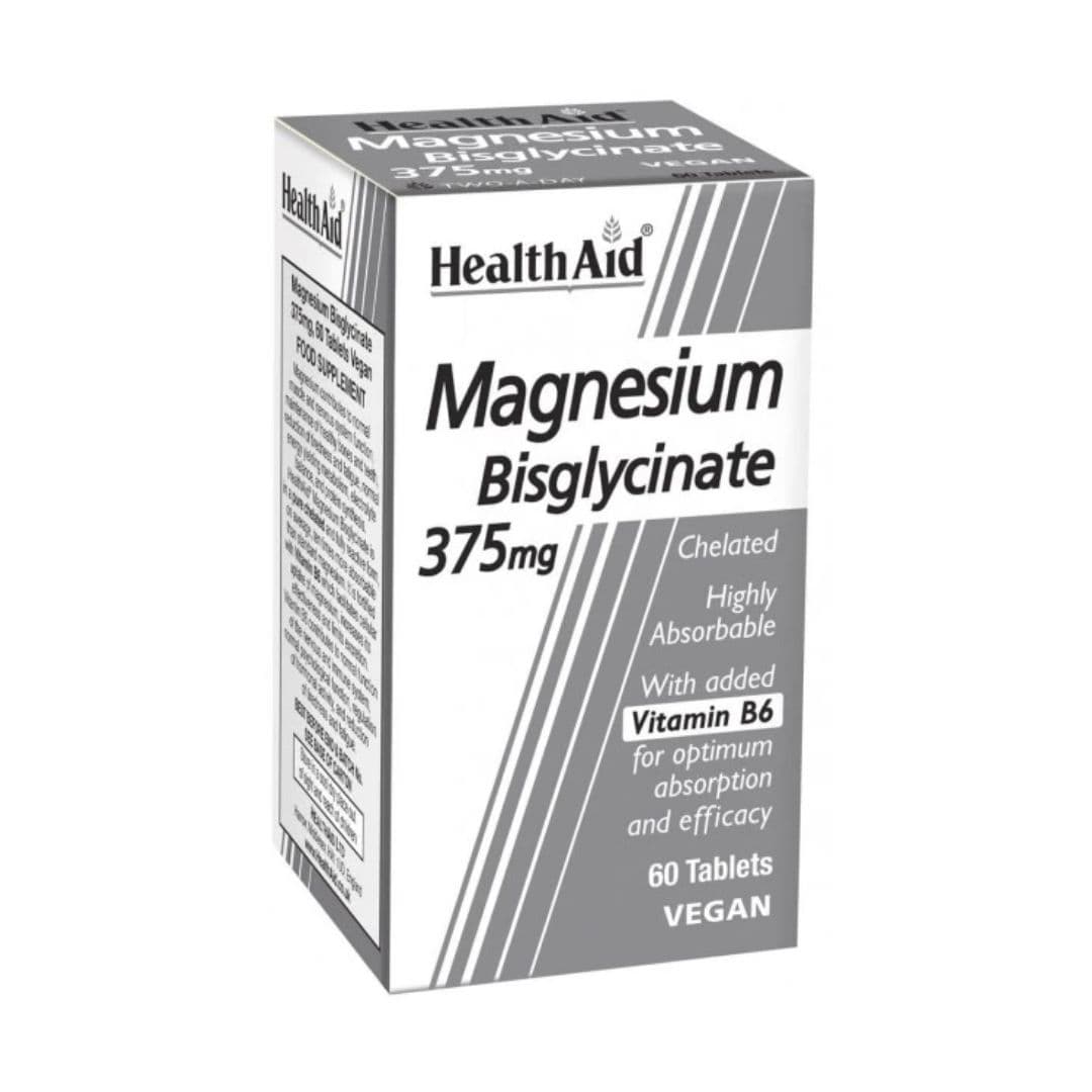 Health Aid Magnesium Bisglycinate 375 mg
