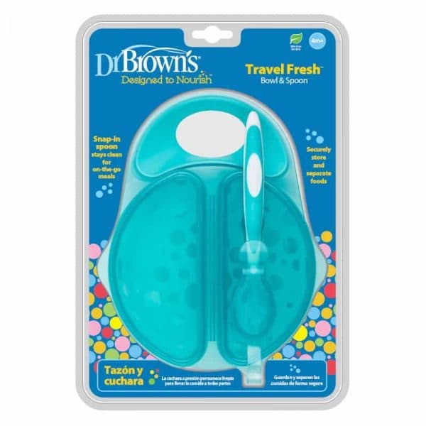 Dr. Brown’s Travel Fresh Bowl and Spoon 4 m+