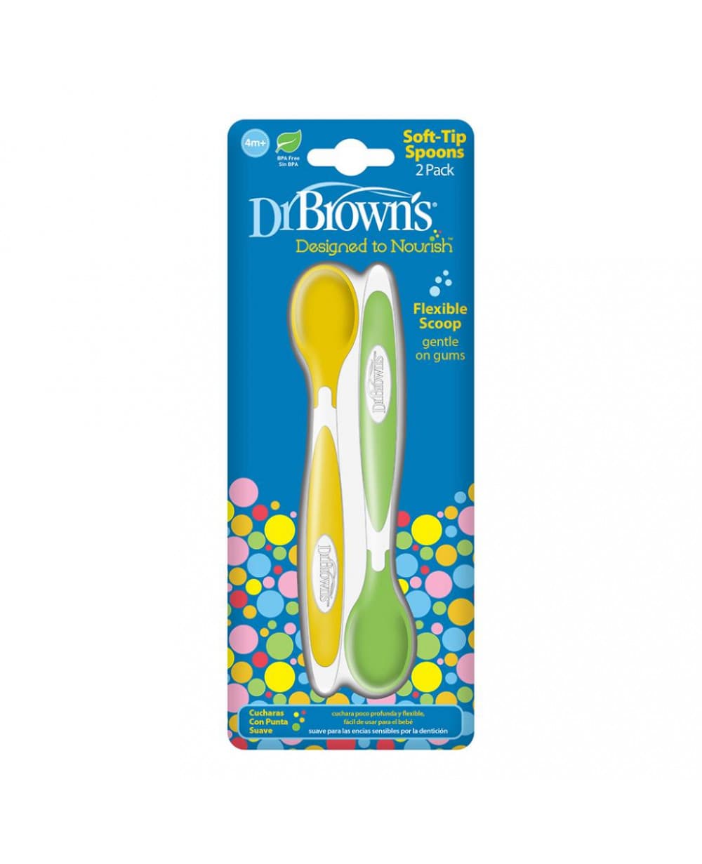 Dr. Brown’s Soft-Tip Spoons 4 m+