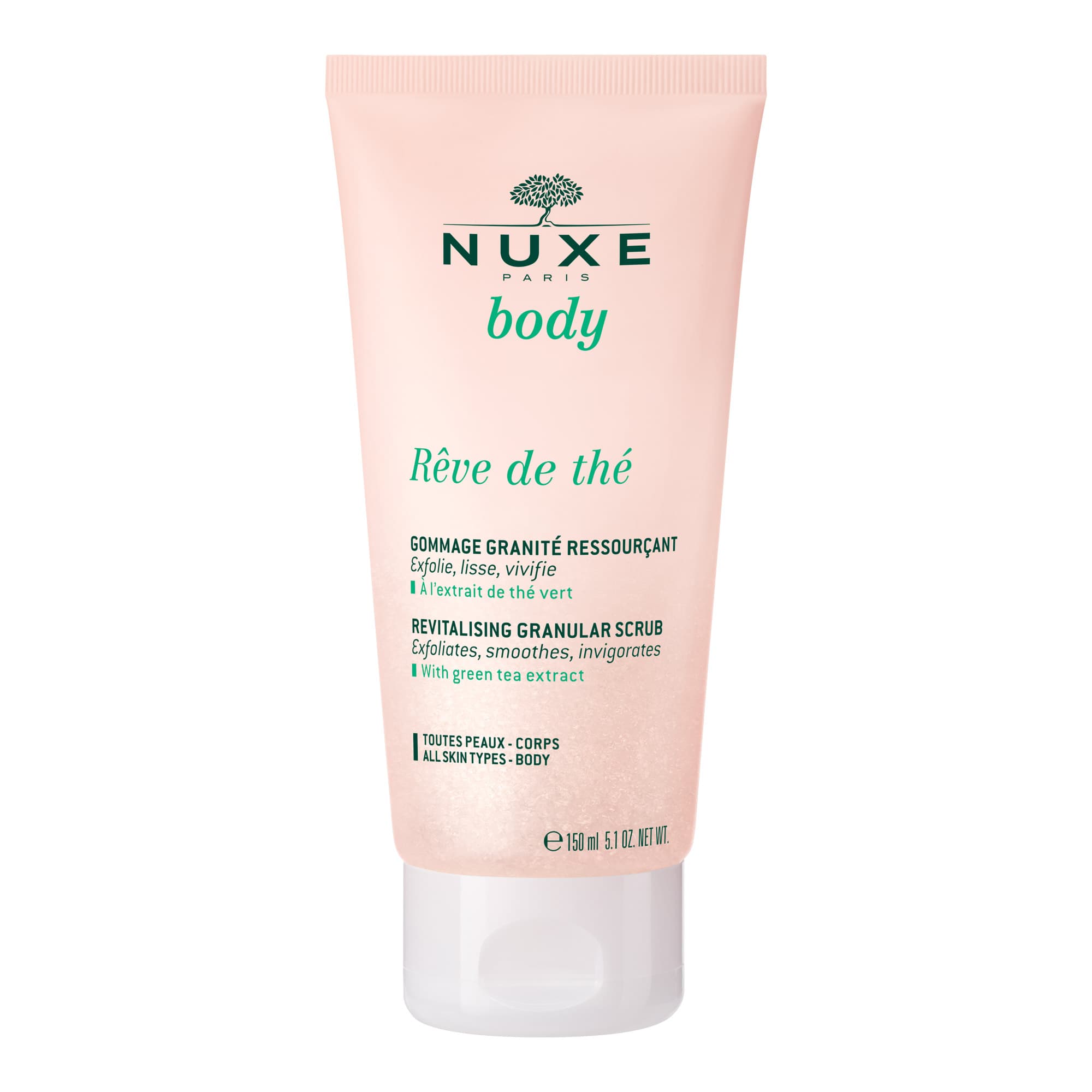 Nuxe Reve de The Gommage Granité Ressourçant