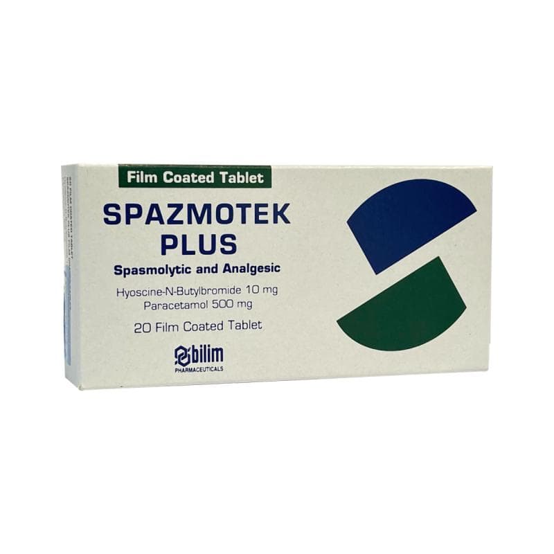 Spazmotek Plus (N-butilbromide hioscinë, paracetamol)
