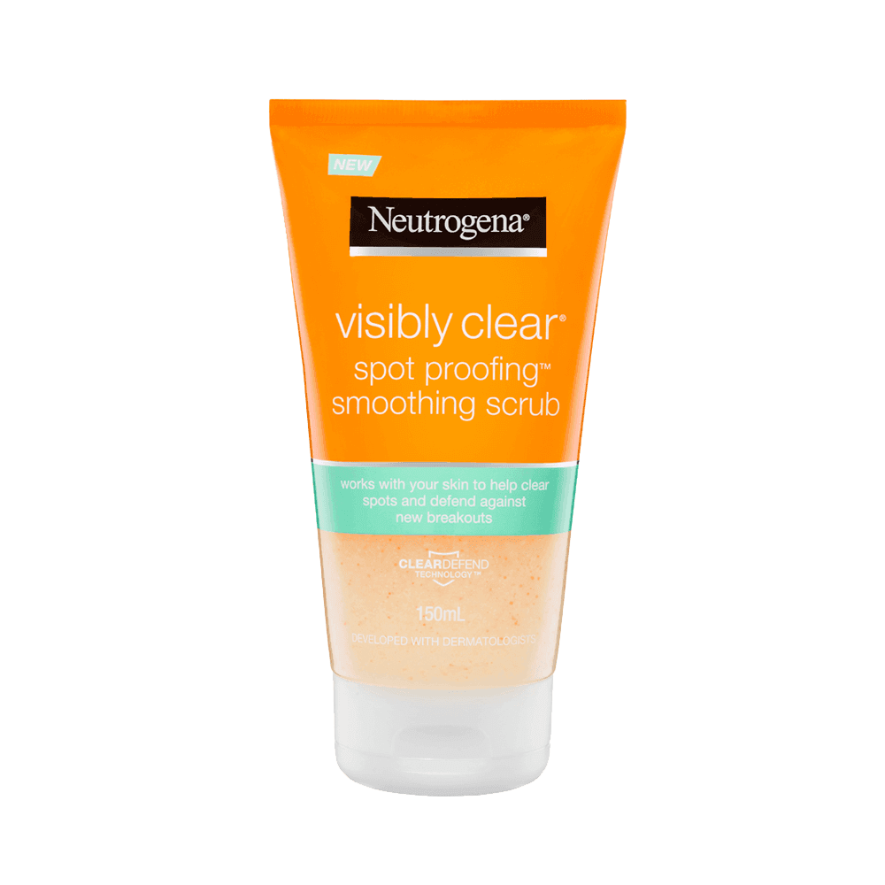 NEUTROGENA VISIBLY CLEAR SPOT PROOFING SMOOTHING SCRUB