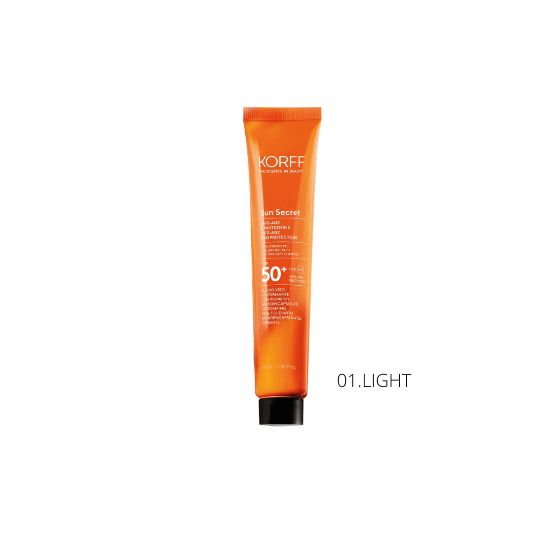 Korff Sun Secret Face Fluid with microencapsulated pigments