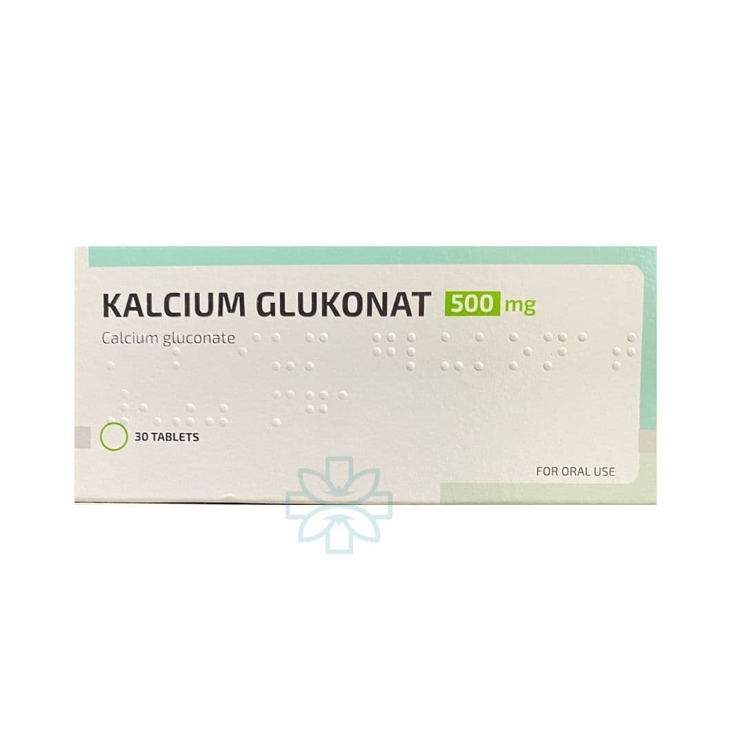 Kalçium Glukonat 500 mg