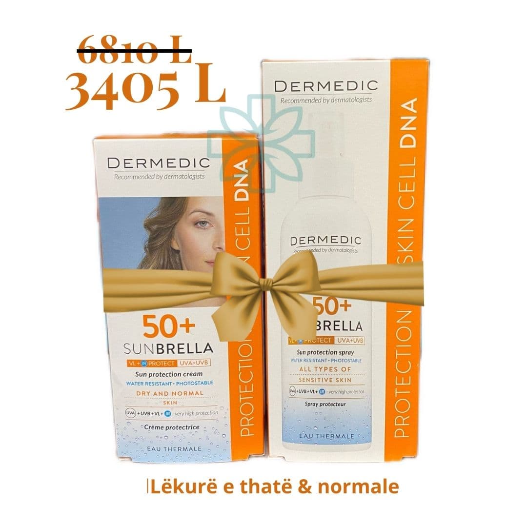 Dermedic Sunbrella Set promocional -Lëkurë e thatë & normale
