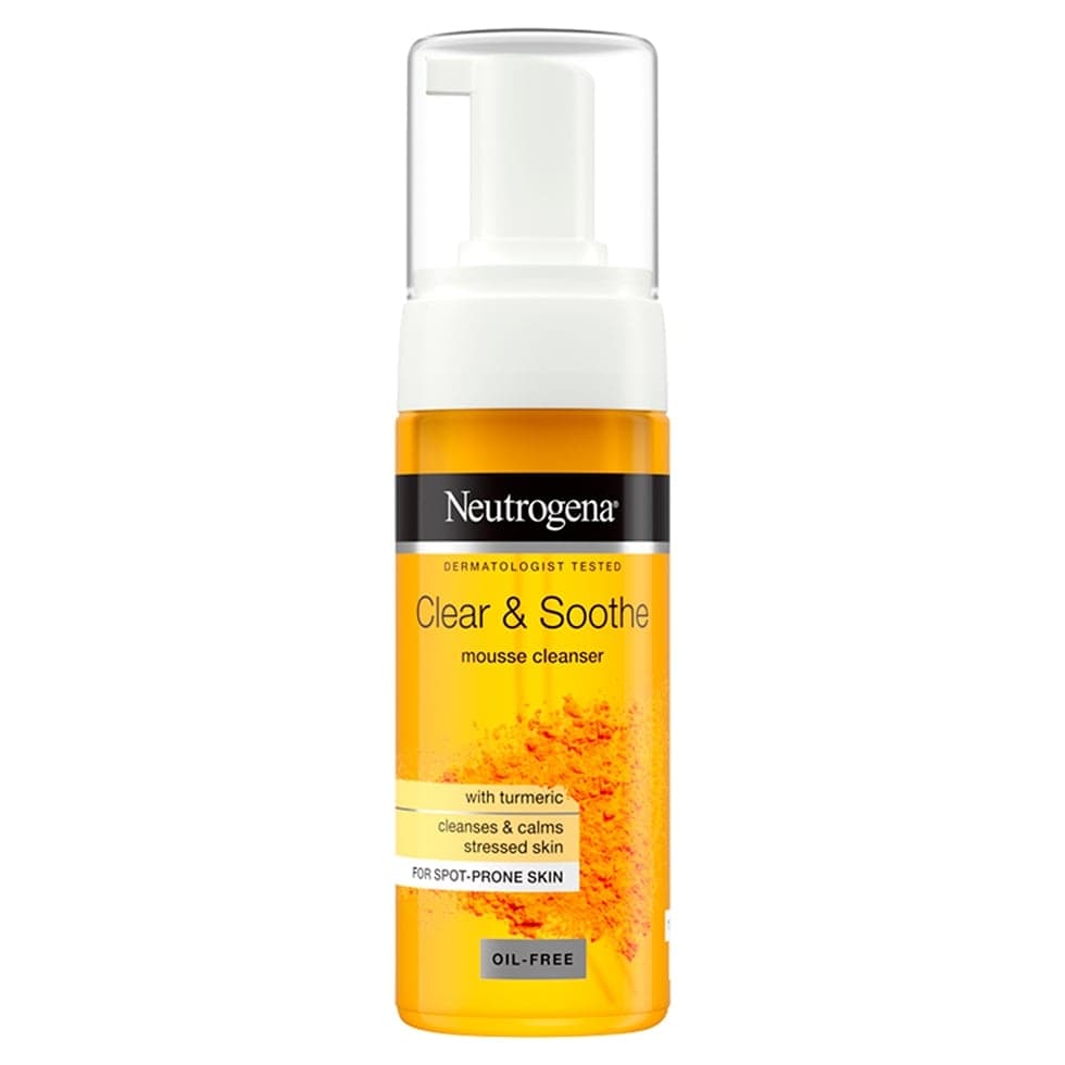 NEUTROGENA CLEAR & SOOTHE MOUSSE CLEANSER