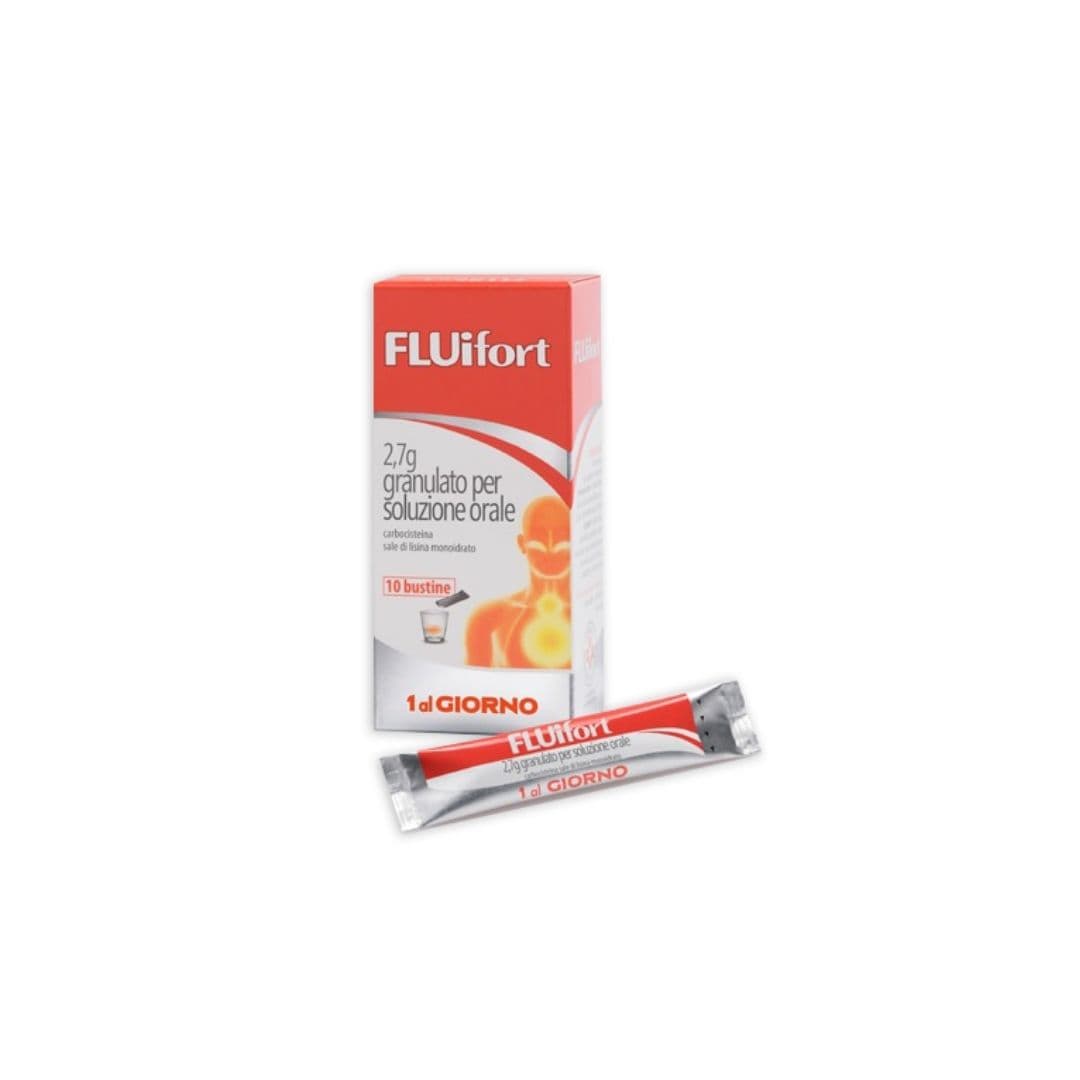 Fluifort 2.7 g Granulato (karbocisteinë)