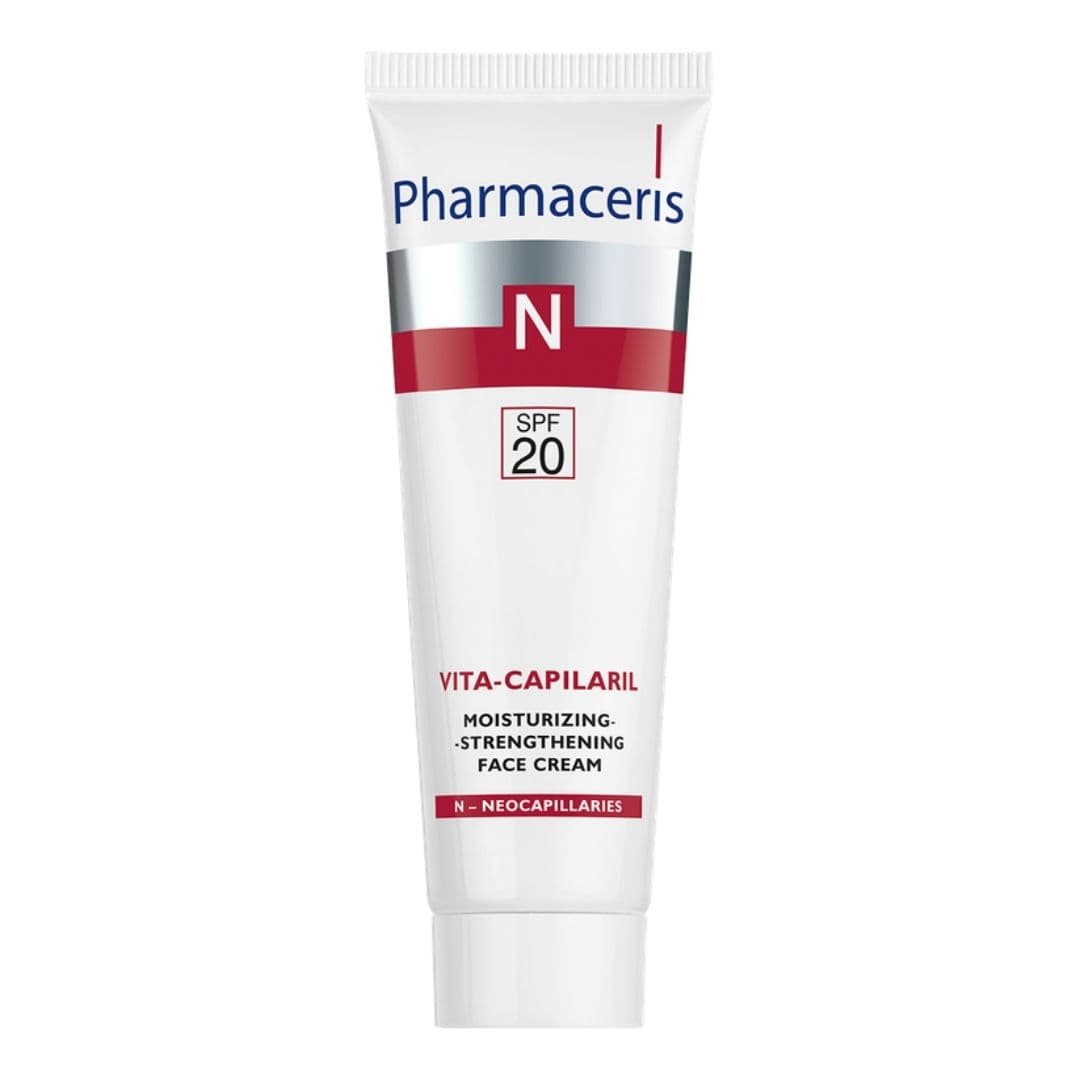 Pharmaceris N Vita-Capilaril Moisturizing-Strengthening Face Cream SPF 20