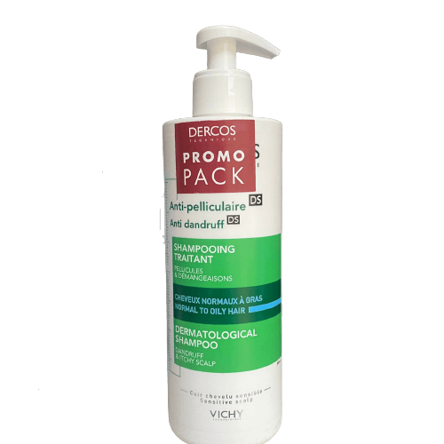 Vichy Dercos Anti-Dandruff DS Shampoo Normal/Oily Hair Promo Pack
