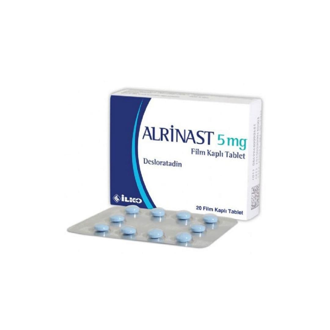 Alrinast 5 mg (desloratadinë)