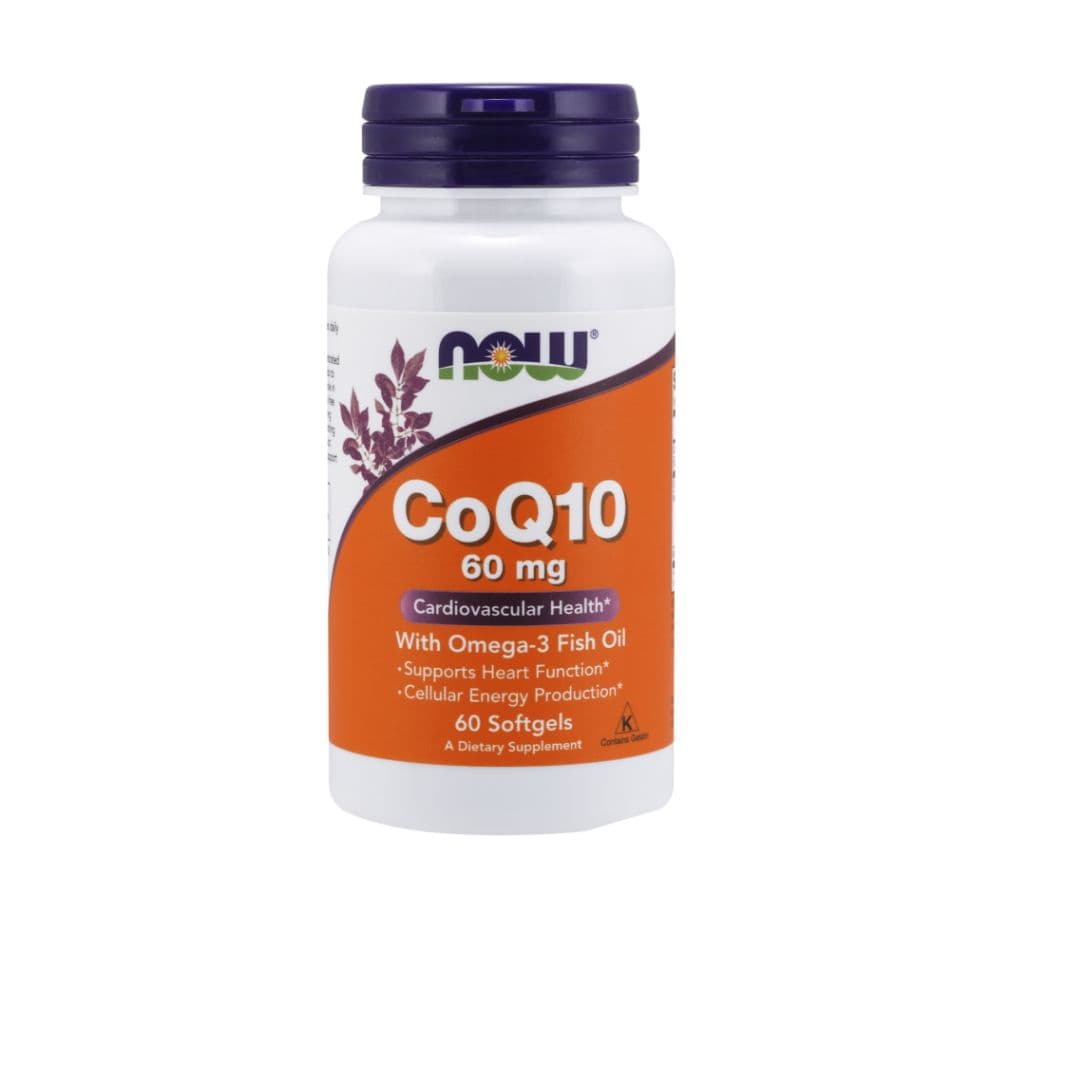 Now CoQ10 60 me Omega-3 Vaj Peshku