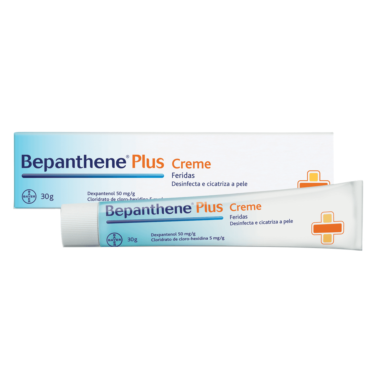 Bepanthen Plus krem  (dekspantenol, klorheksidinë)