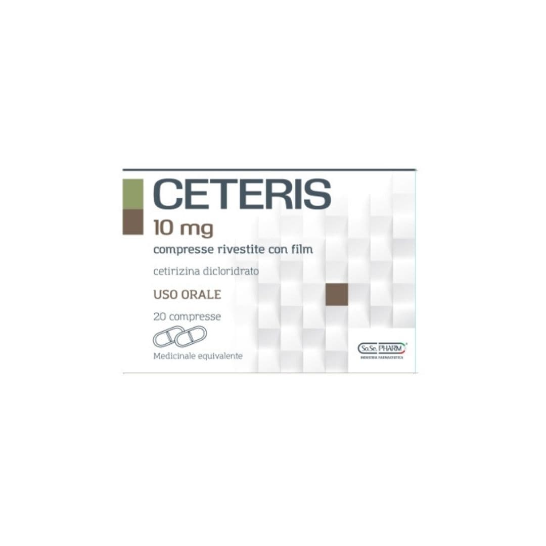 Ceteris 10 mg (cetirizinë)