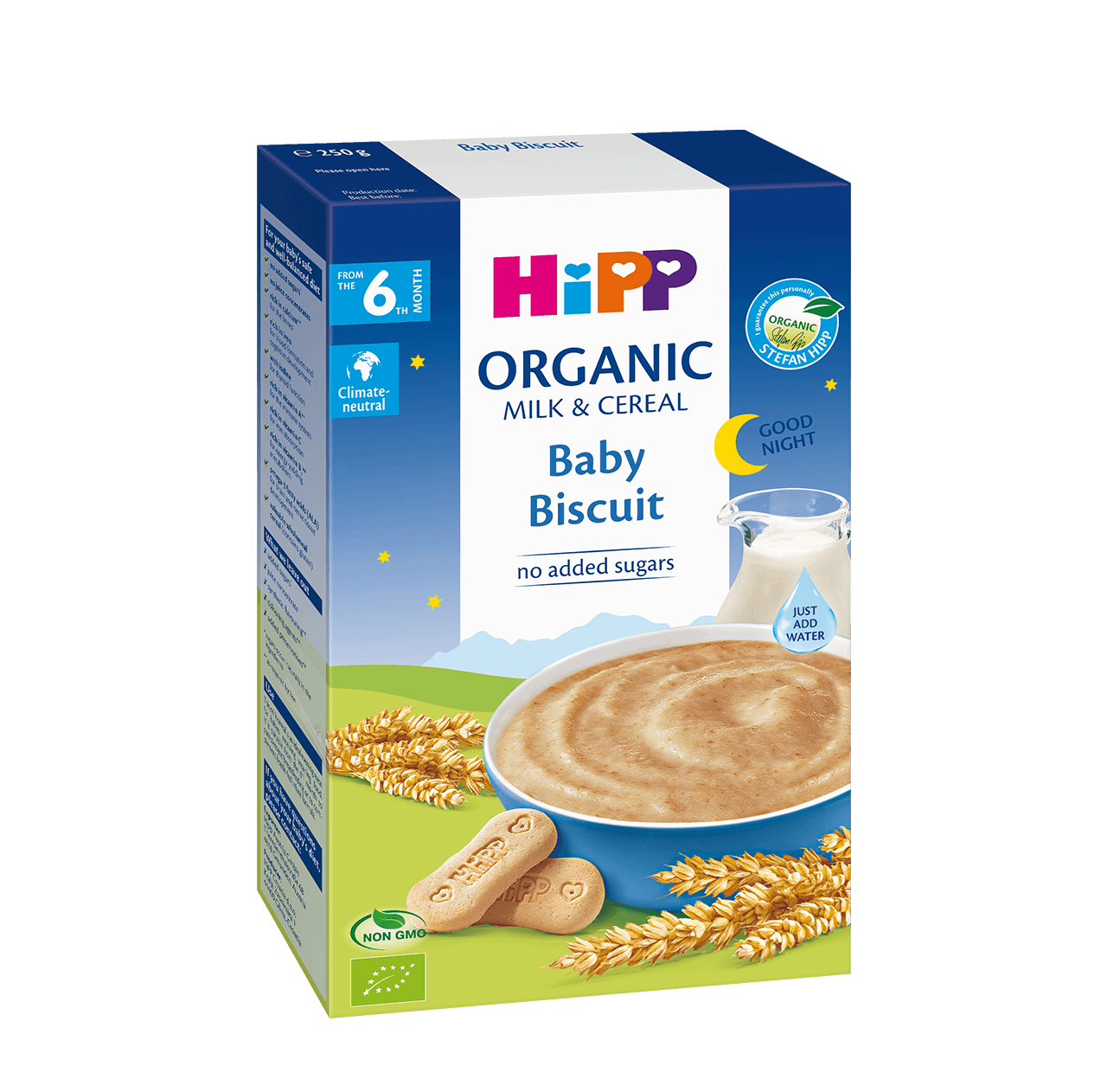 HIPP Pure  me drithëra dhe biskota 6m+