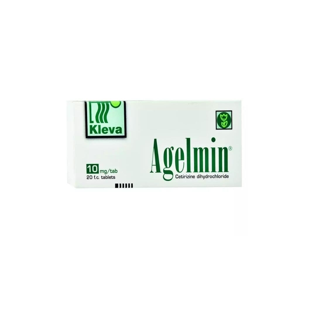 Agelmin 10 mg (cetirizinë)
