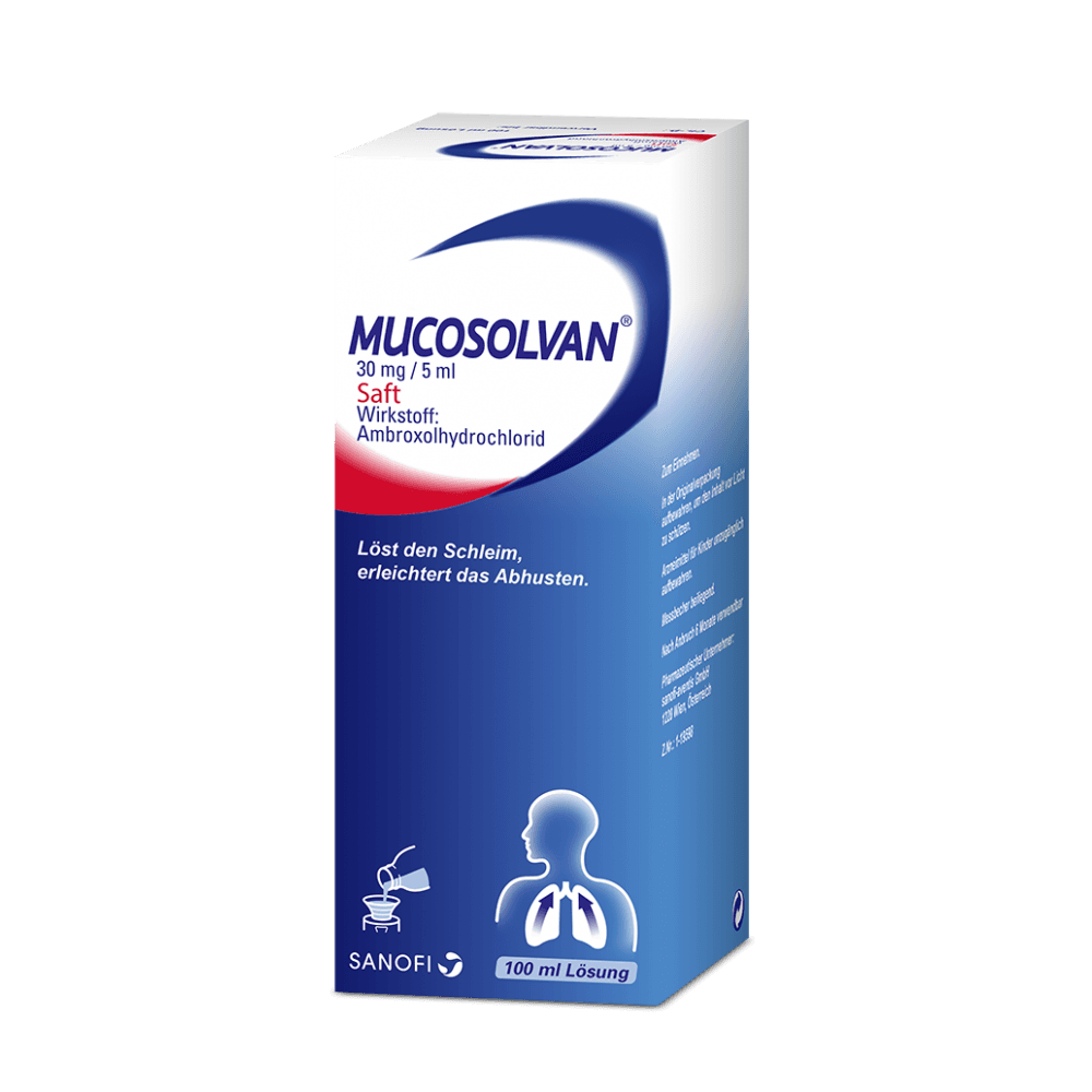 Mucosolvan shurup 30 mg/5 ml (ambroksol)